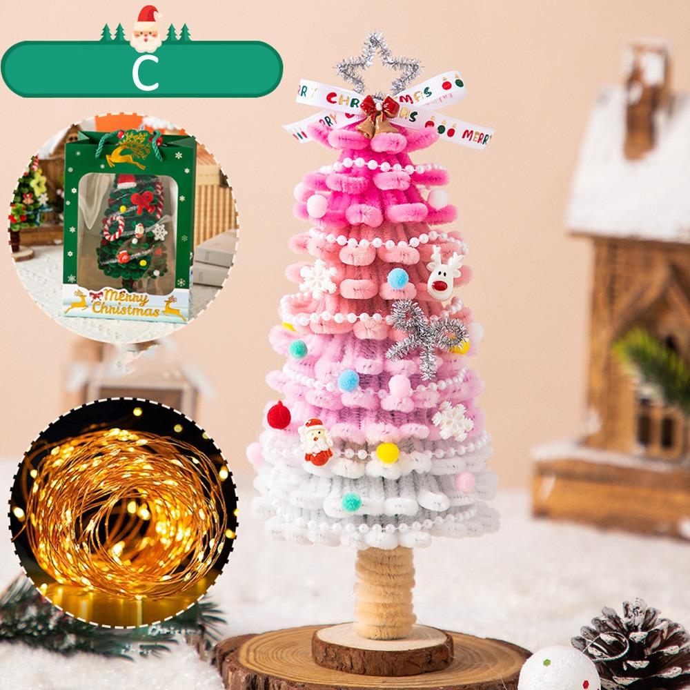 Набор для самостоятельной сборки 3D-елки Набор елочных украшений для самостоятельной сборки Ins 3D-елка Игрушка для детей C