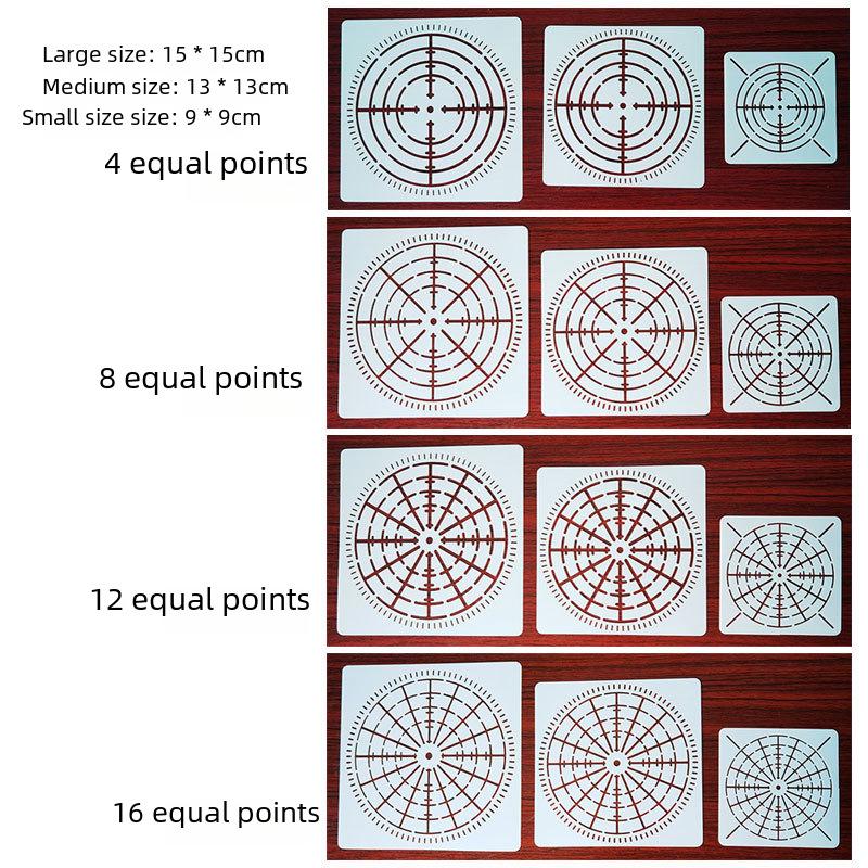 Трафарет для самостоятельной росписи «Мандала-яблочко»